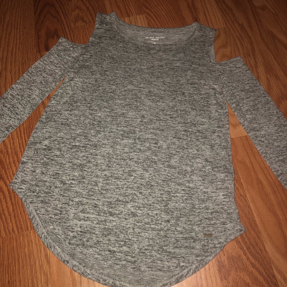 Grey marbled sweater
